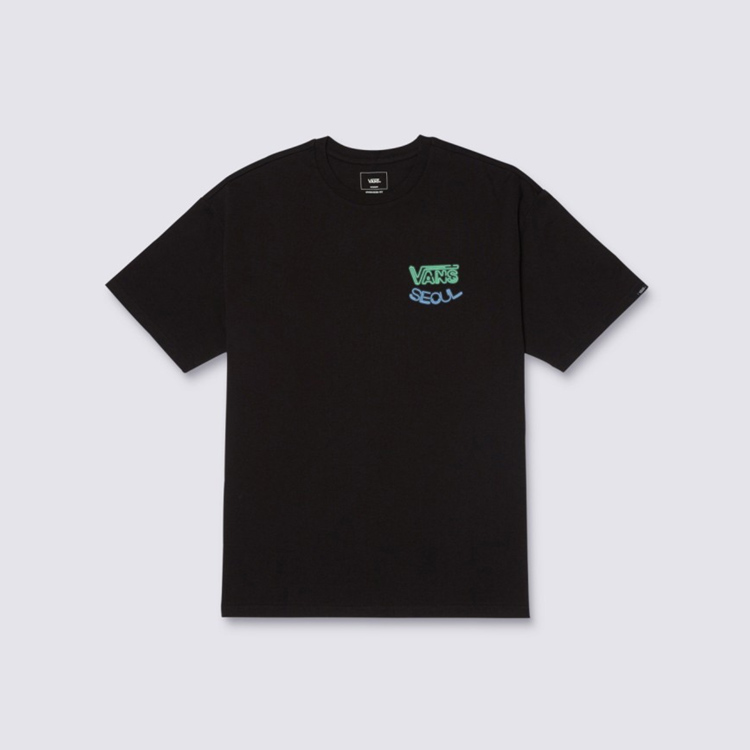 반스 서울 나이트 티셔츠 VN000H21BLK1